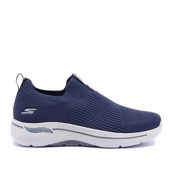 Slip On Pria Sepatu Pria Skechers Go Walk Arch Fit Iconic Original