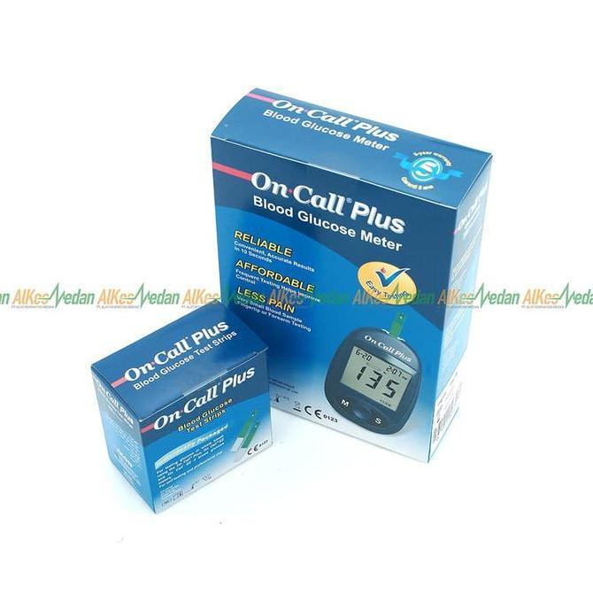 ALAT ONCALL PLUS  ALAT CEK GULA DARAH PAKET ON CALL