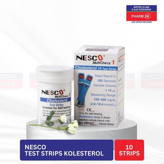 NESCO TES TRIPS KOLESTEROL 25 STRIPS KOLESTEROL