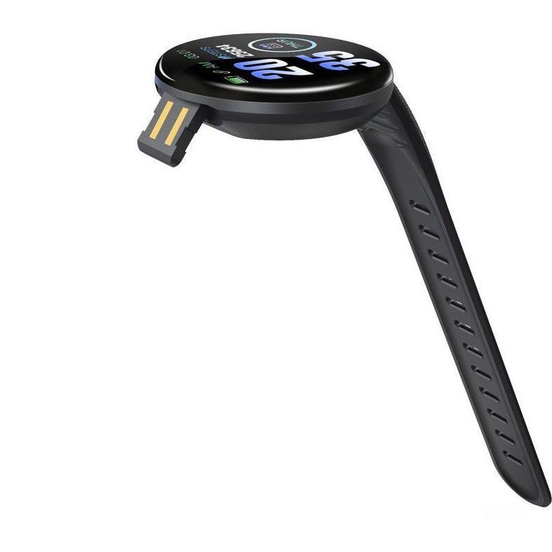 hot product dennos d18 smartwatch jam tangan pintar olahraga tahan air pria dan wanita bluetooth dig