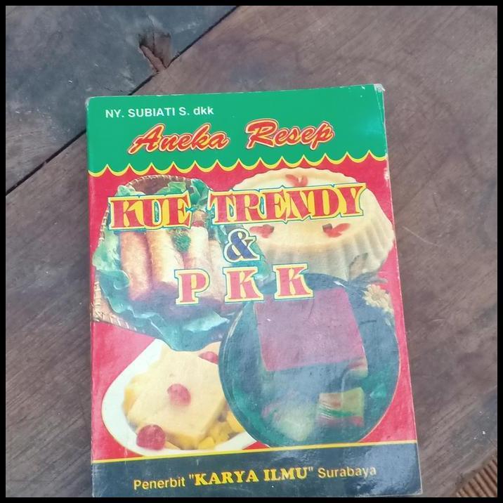 DISKON BUKU RESEP KUE 124 MACAM2 