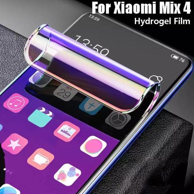 XIAOMI MIX 4 HYDROGEL FRONT+BACK ANTI GORES SCREEN GUARD FULL COVER