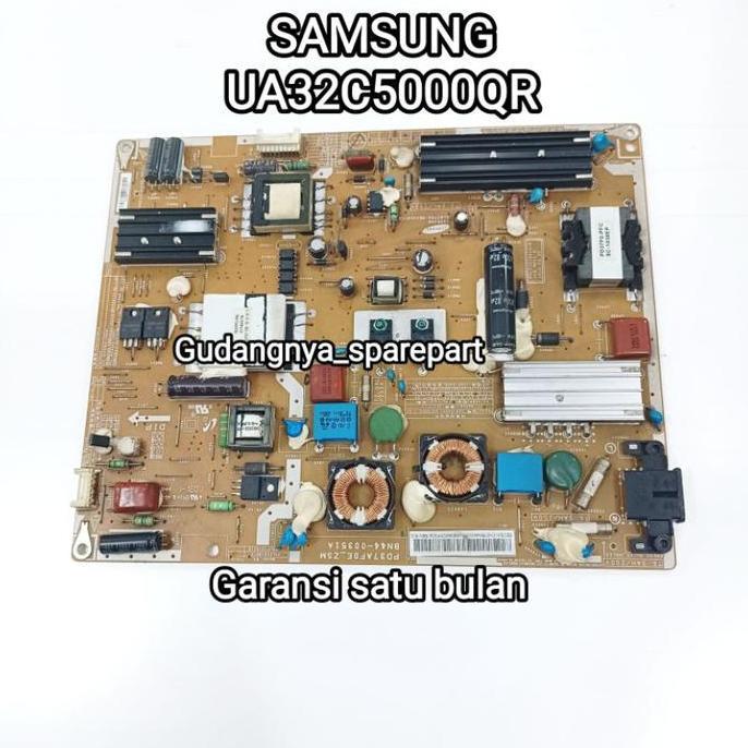 Psu SAMSUNG UA32C5000QR UA32C5000 power supply mesin tv regulator CVCU32