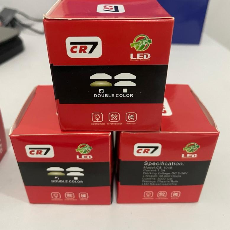 Disc Lampu Laser Led D2 Cr7 Mini Lampu D2 D3 Laser Lampu Sorot Lampu Laser D2 D3 Mini Driving 20 Wat