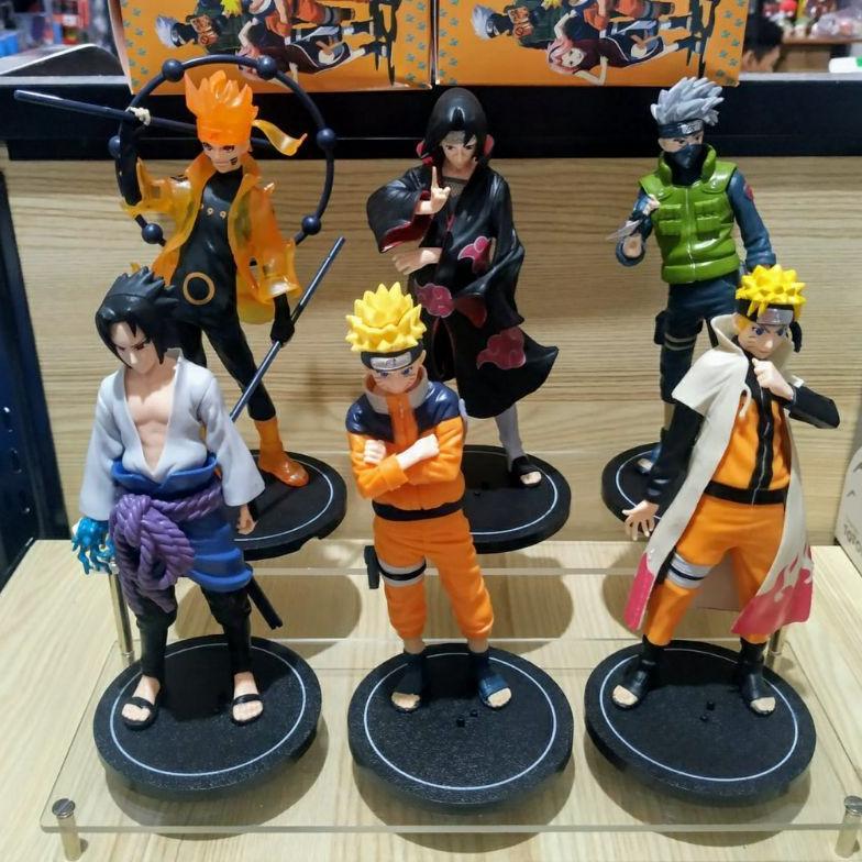 (BISA COD)ACTION FIGURE NARUTO RIKUDO KAKASHI ITACHI SASUKE