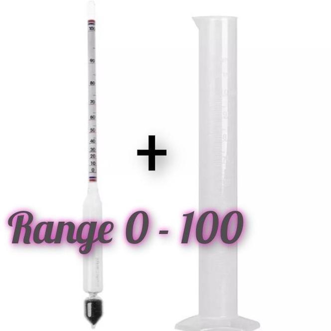 Alat Ukur Kadar Gelas Ukur Tabung 100 Ml Meter Alat Ukur