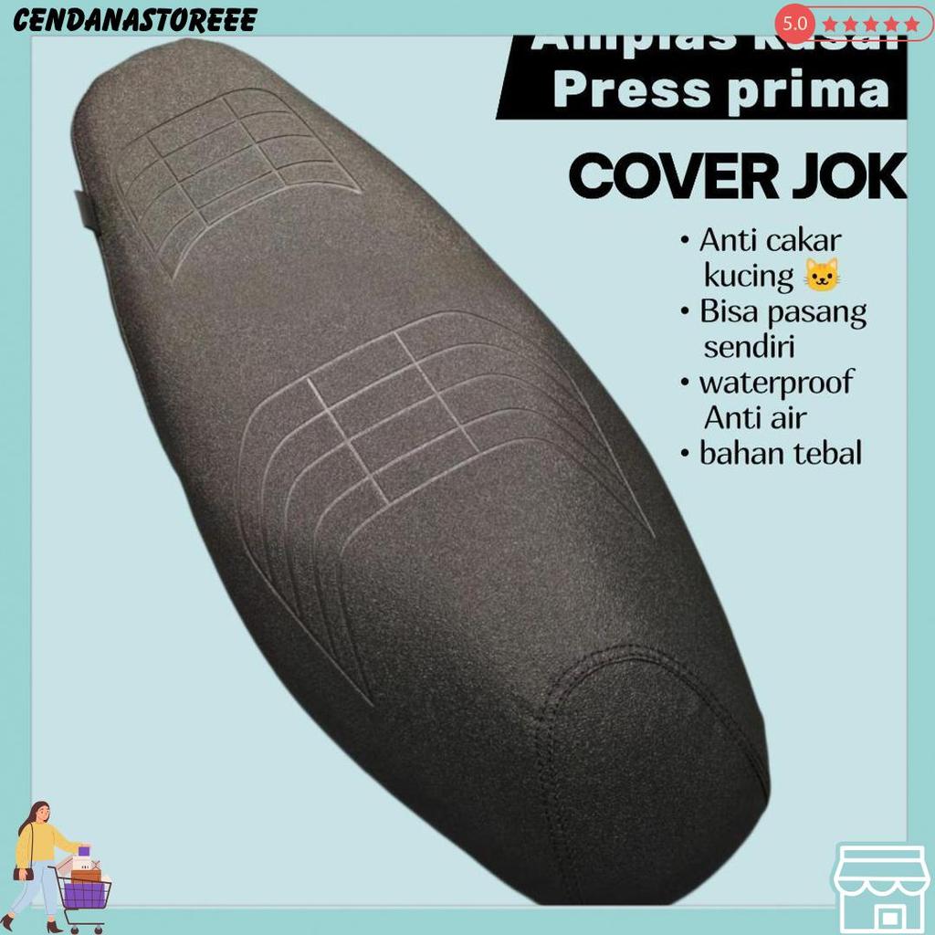 Cover Jok Motor Seat Pelindung Jok Motif Pres Prima ( Pakai Karet ), Anti Cakar Harga Santai