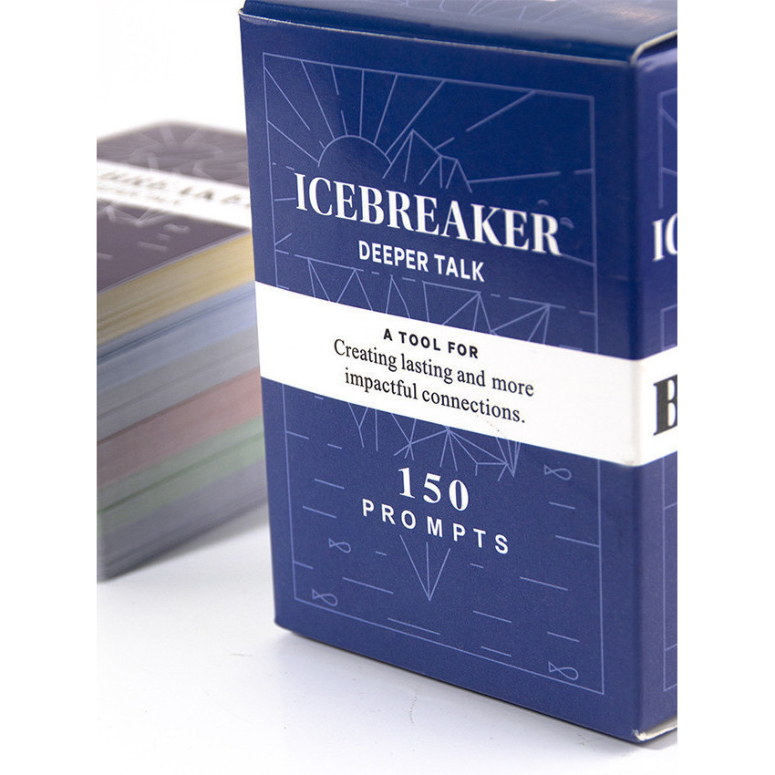 Icebreaker Deep Talk Game Cards Pasangan Conversations Card