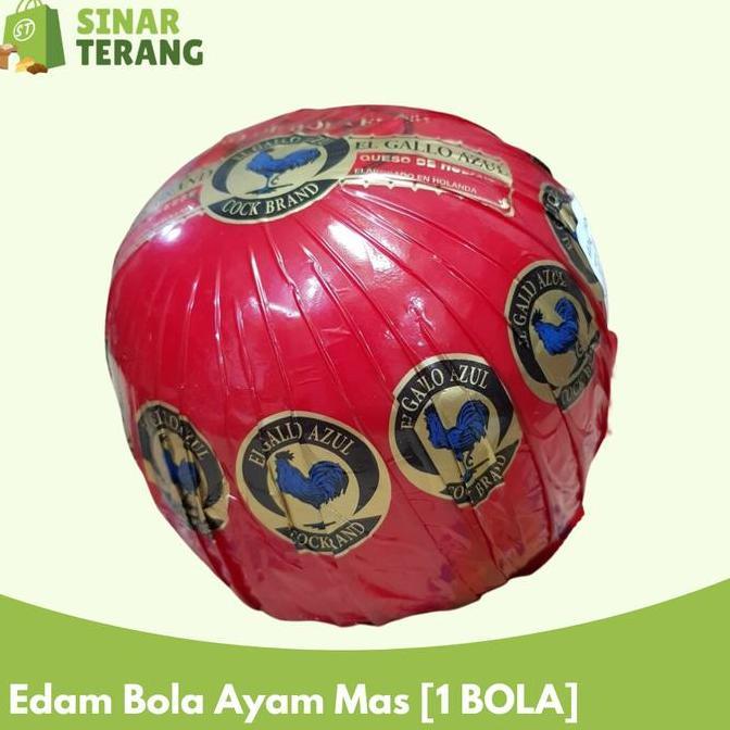 Cod,Sajabisa- Keju Edam / Bola Ayam Emas 1.6 Kg Import Holland