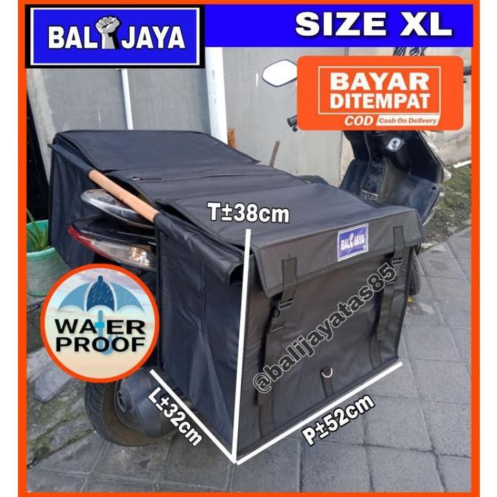Sadel bag motor Saddle bags motoris Anti air Tas motor Tas kurir Tas sales Tas laundry Tas delivery 
