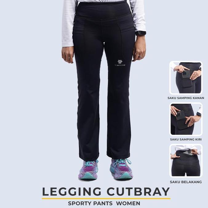 Supotsu- Tiento Long Pants Celana Legging Panjang Sport Women