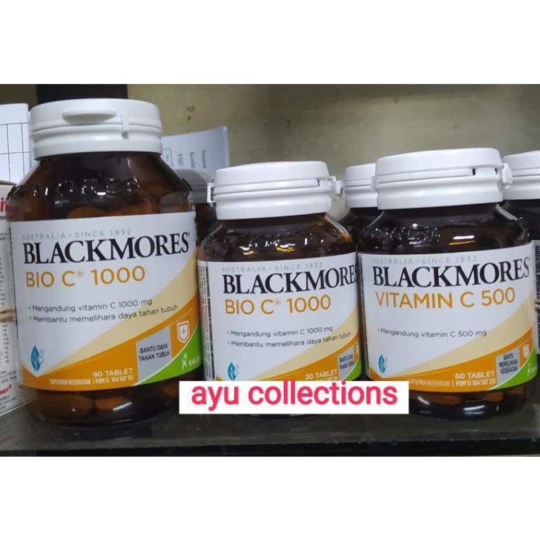 Blackmores Vitamin C Vit C 500mg 500 mg 60 Tablet | Blackmore BIO C 1000mg 1000 mg 30, 90 Tablet