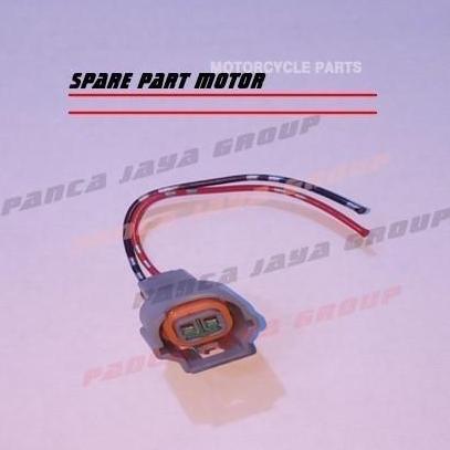 Kabel Soket Injektor Injector 2 Pin Satria Fu New Fi F-150 Fu 150 Gsx Hemat