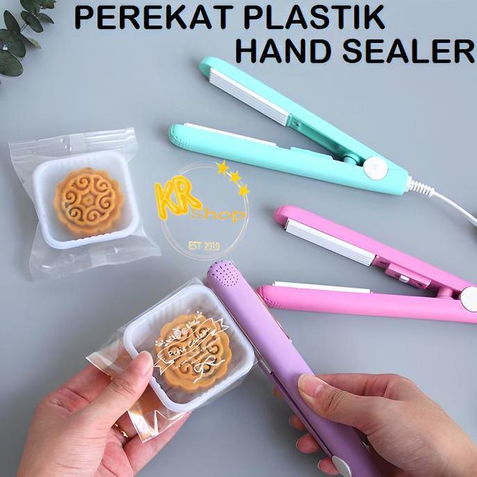 Youme- Kartika Hand Sealer Perekat Pembungkus Plastik Mini Alat Press Plastik Sealing Portable Machi