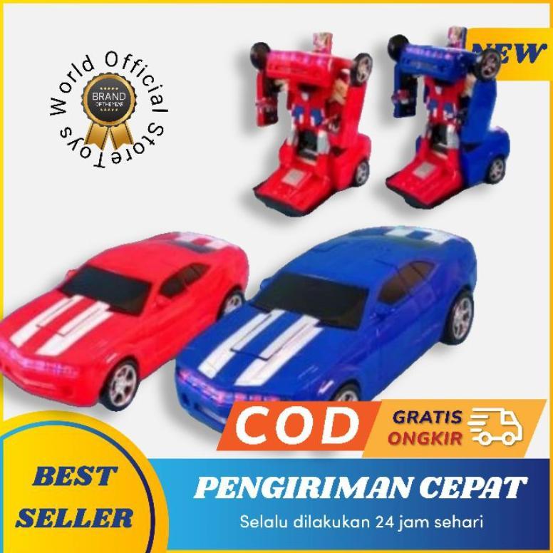 Toys - Mainan Anak Robot Police Car - Mobil Robot Polisi