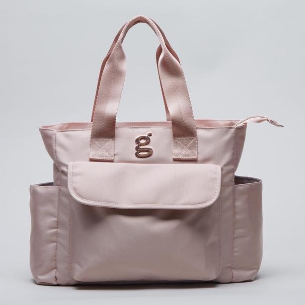 Giggles Diaper Bag Travel-Friendly Dengan Logo Logam