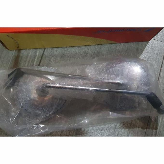 Kaca Spion Bulat Danmotor Vespa PX New Tangkai Panjang Limited