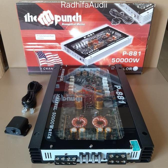 power monoblock the punch p. 881 audio mobil
