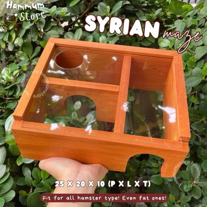 Maze Hamster Syrian | Labirin Hamster | Rumah Hamster Terowongan