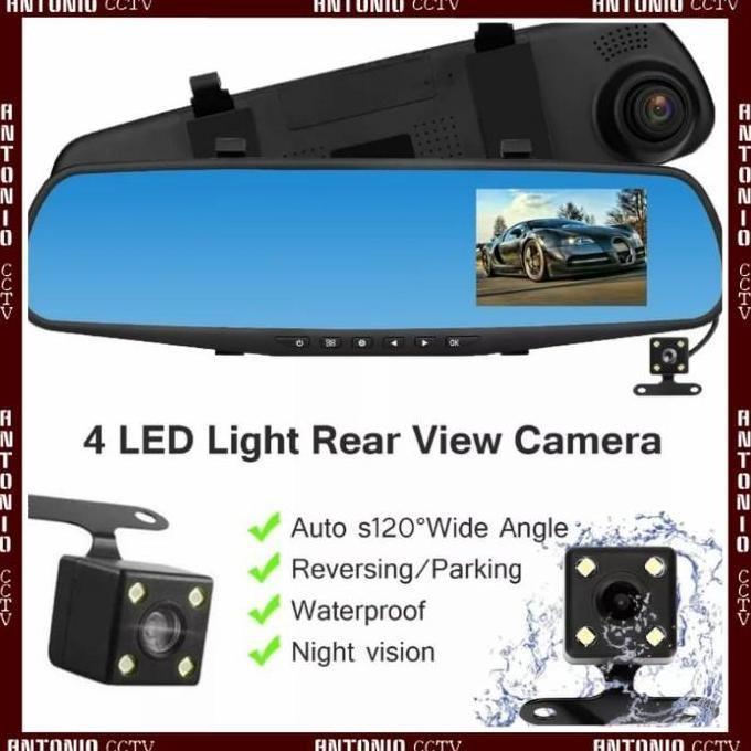 KAMERA CCTV SPION MOBIL 2CAMERA DEPAN BELAKANG