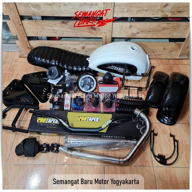 PAKET JAPSTYLE DUCATI SCRR MEGAPRO MONO BYSON SCOIO THUNDER THE BEST COSTUM COSTUME KOSTUM KASTEM CA