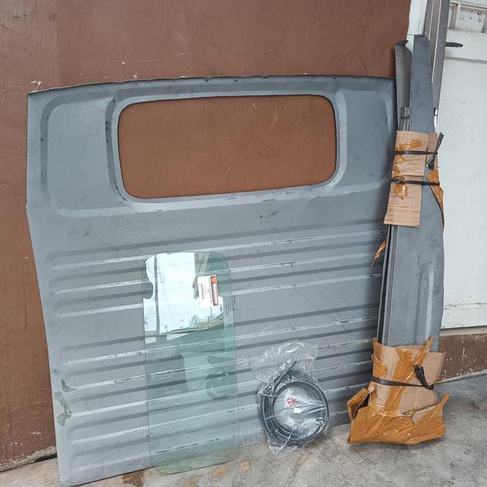 Dinding belakang Kijang Super, Kapsul pick up, Sandaran, Gegeran, Kaca