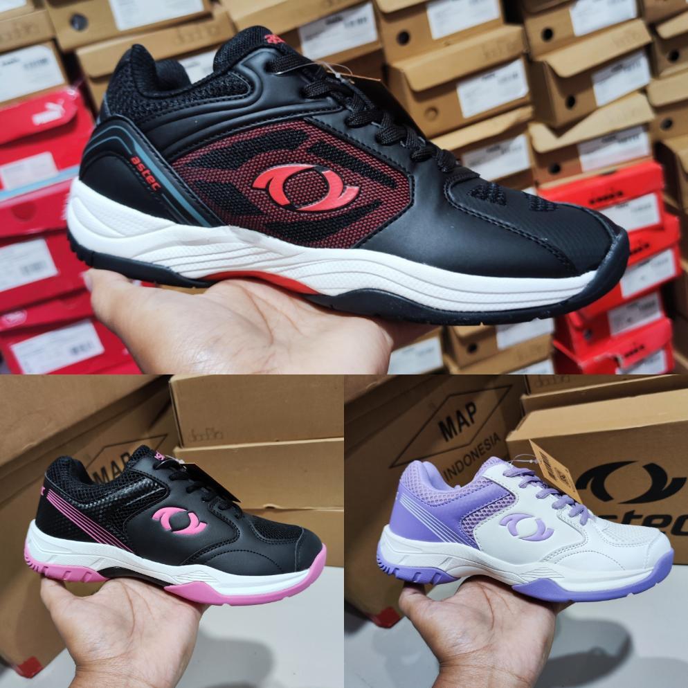 hot deals sepatu badminton astec / ltto women n kids original