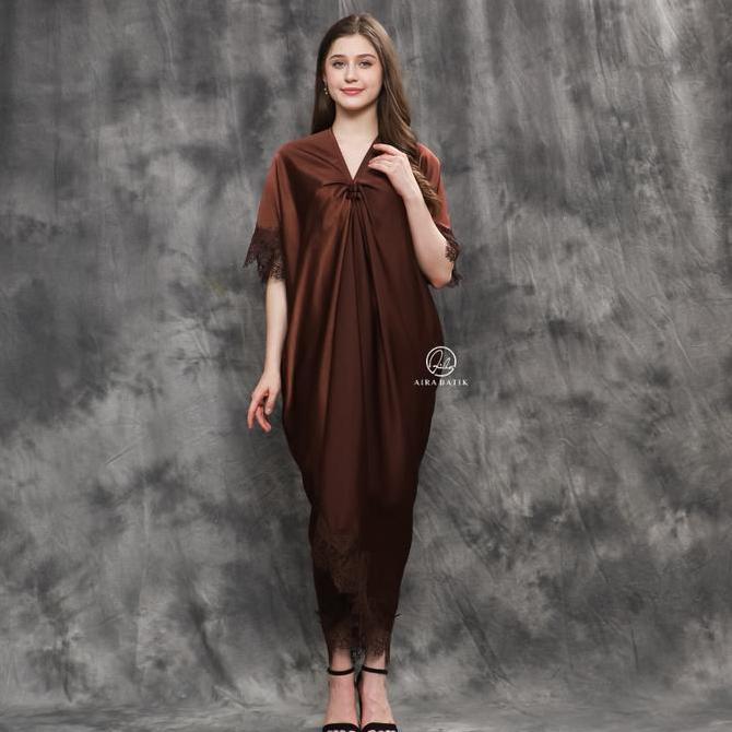 Shukyo- Aira Batik _ Anggia Kaftan Lace I Kaftan Silk I Kaftan Raya I Kaftan Viscose I Wedding Dress