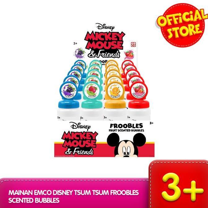 Mainan EMCO Disney Tsum Tsum Froobles Scented Bubbles