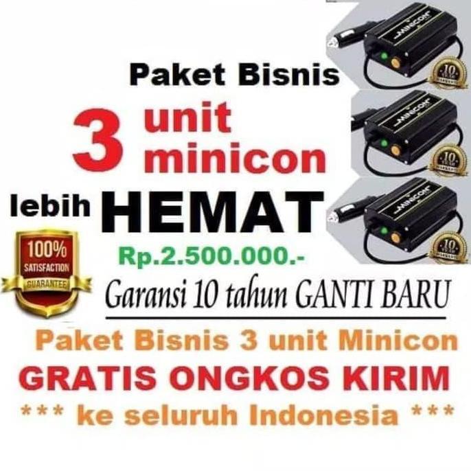 minicon mobil paket 3unit