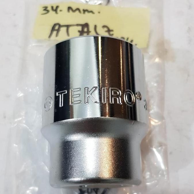 Kunci Sok / Mata Sok Ukuran 34 Mm Segi 6 (3/4") Merk Tekiro Original