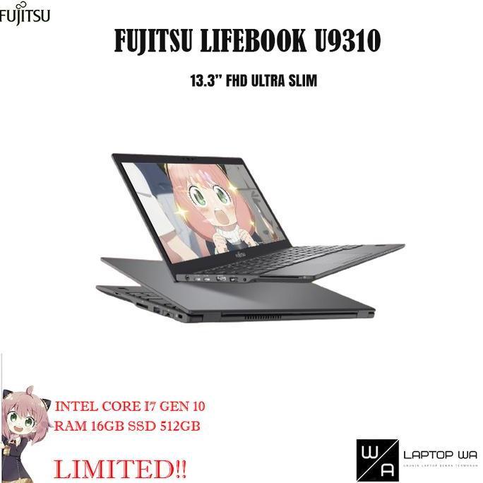 Terlaris Fujitsu Lifebook U9310 Core I7 Gen 10 Ram 16Gb Ssd 1Tb Limited Edition