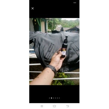 Cat Kulit Asli Warna Hitam 100 Ml.Cat Jaket Kulit,Cat Tas Kulit,Cat Sepatu Kulit,Dll