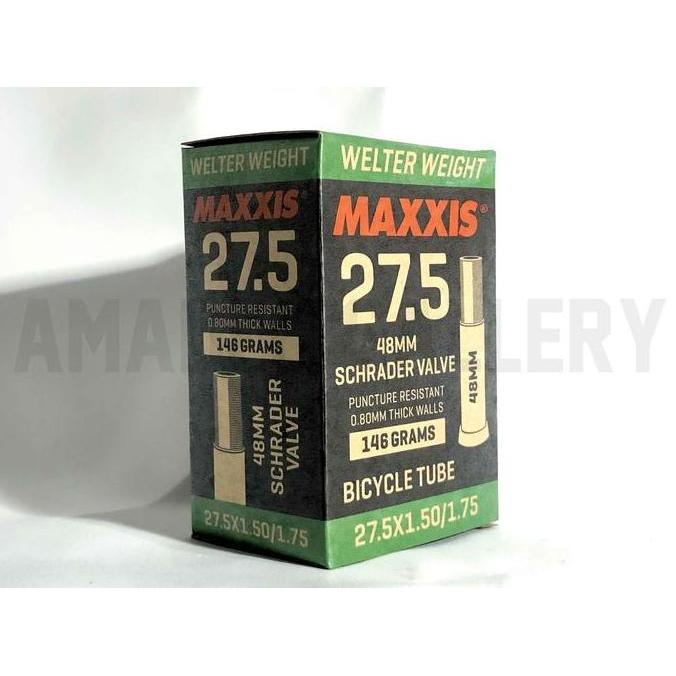 BAN DALAM 27.5 X 1.50 1.75 SCHRADER VALVE BAN DALAM MAXXIS 27.5 X 1.50