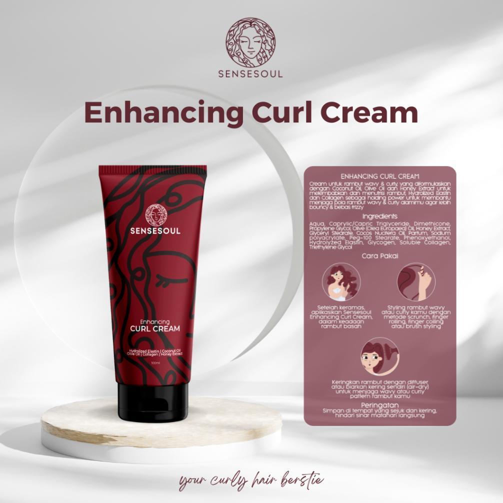 Ready stok Sensesoul Enhancing Curl Cream