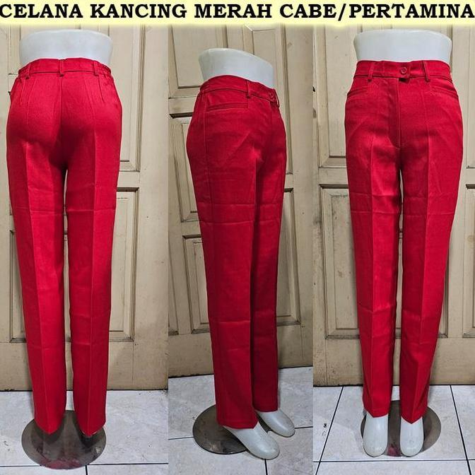 Syakira Rok A karet warna PAUD-rok A karet warna Telor asin-celana kancing merah cabe/pertamina Nyam