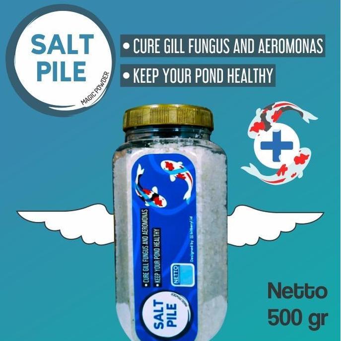 Fisch- Garam Ikan Toples 500 Gr [Toples Big Size 350] Ikanesia