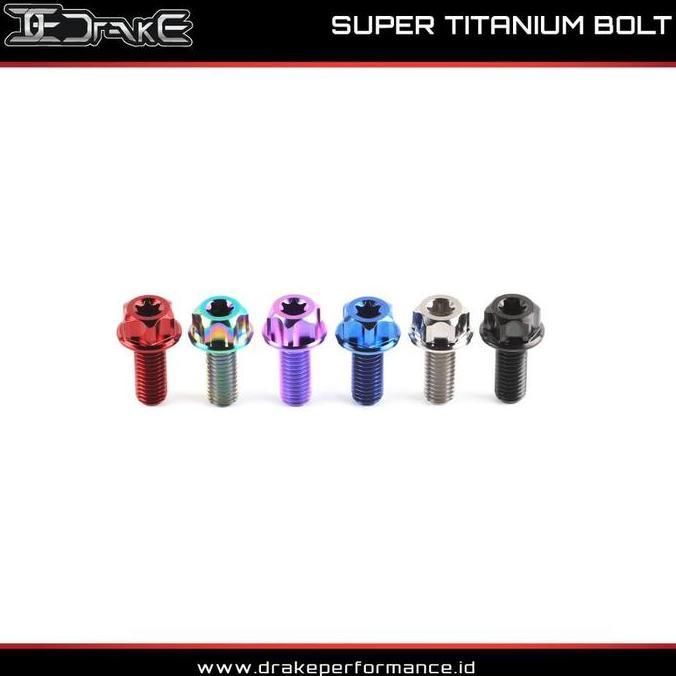 [Clearance] Drake Baut Titanium Kaliper Brembo 2P 2 P 4P 4 P Grade 5