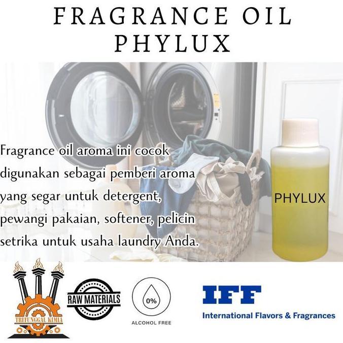 Bibit Parfum Phylux Iff 1 Liter / Fragrance Oil Aroma Laundry Phylux 1 Liter Murni Iff