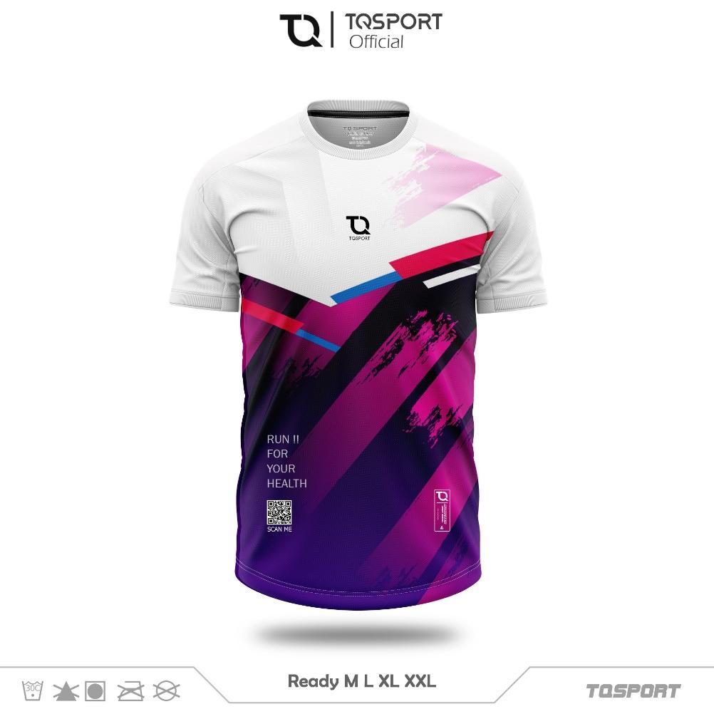 ORIGINAL TQSPORT - JERSEY NEMESIS BAJU RUNNING PRIA KAOS OLAHRAGA DRYFIT