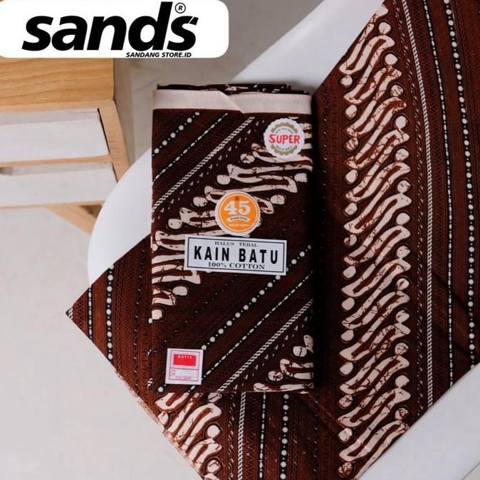 Kain Batik Modern - Kain Batik Panjang Putih- Jarik Jawa Asli Putih- Samping Panjang Tebal Lembut Hi