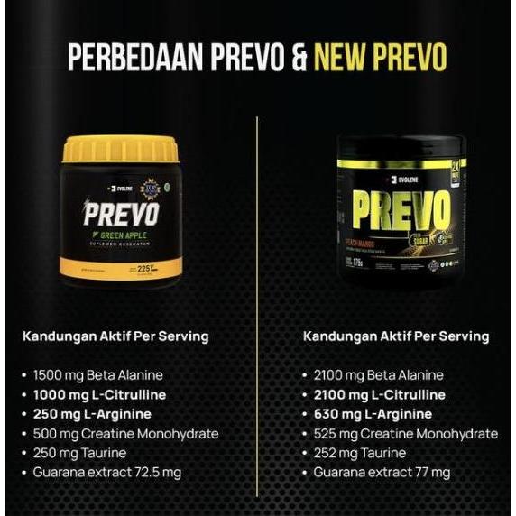 Erganzen- Prevo 7 Sachet Evolene Pre Workout Prewo Wo Preworkout - 7 Sachetan
