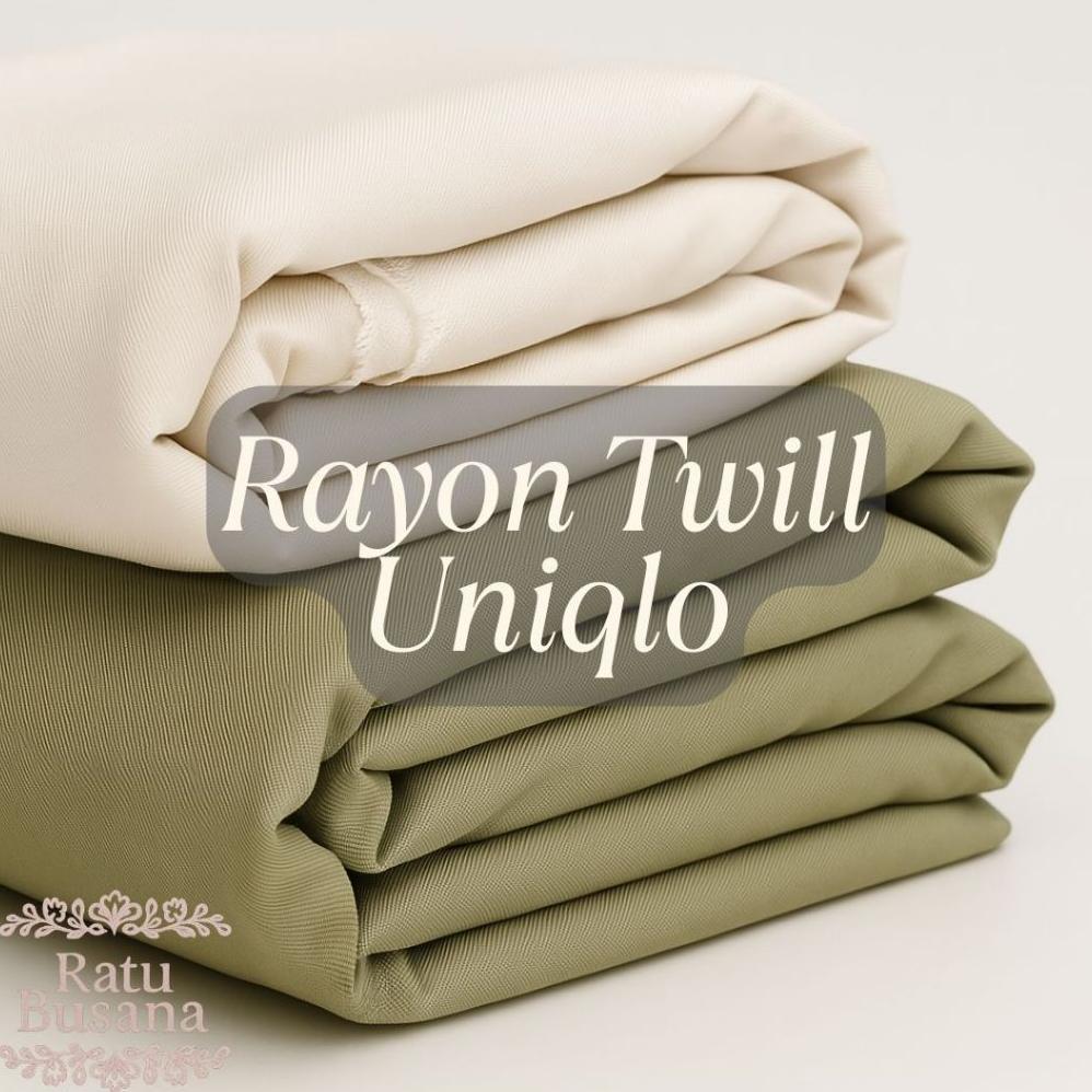 AYYS - Kain Rayon Twill Kain Rayon Twill LEMBUT