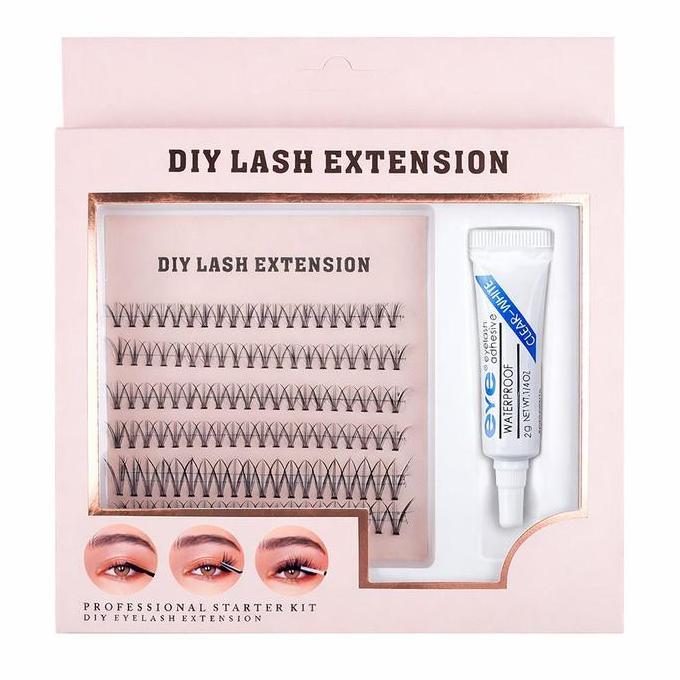 Auge- Hcll Bulu Mata Tanam Import Cluster Eyelash Extention - Bulu Mata Terbaru Halus Lembut