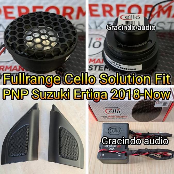 Promo Tweeter Fullrange Cello solution fit khusus Suzuki Ertiga 2018- Now Diskon