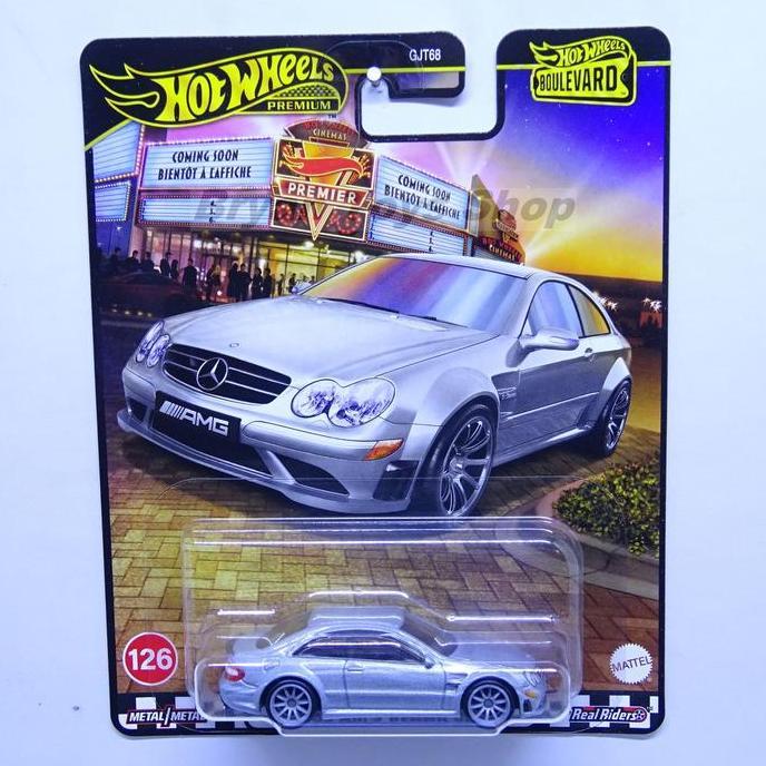 Promo Hot Wheels Premium Boulevard 2008 Mercedes-Benz Clk 63 Amg Black Series Cod