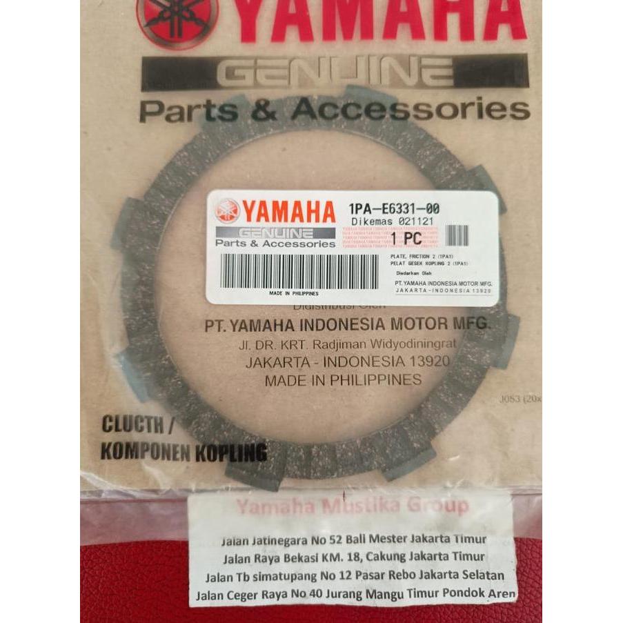 kampas kopling vixion nvl original yamaha dijamin