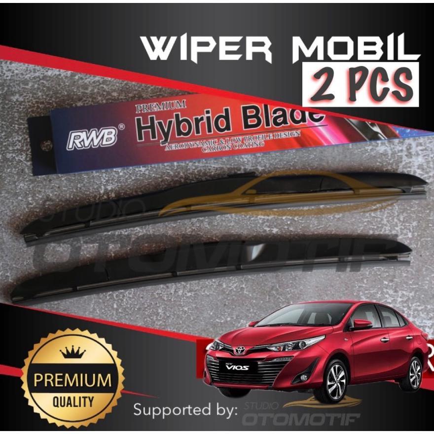 WIPER ALL NEW VIOS GEN3 2013-2021 RWB GRAPHITE / WIPER RWB VIOS 2 PCS