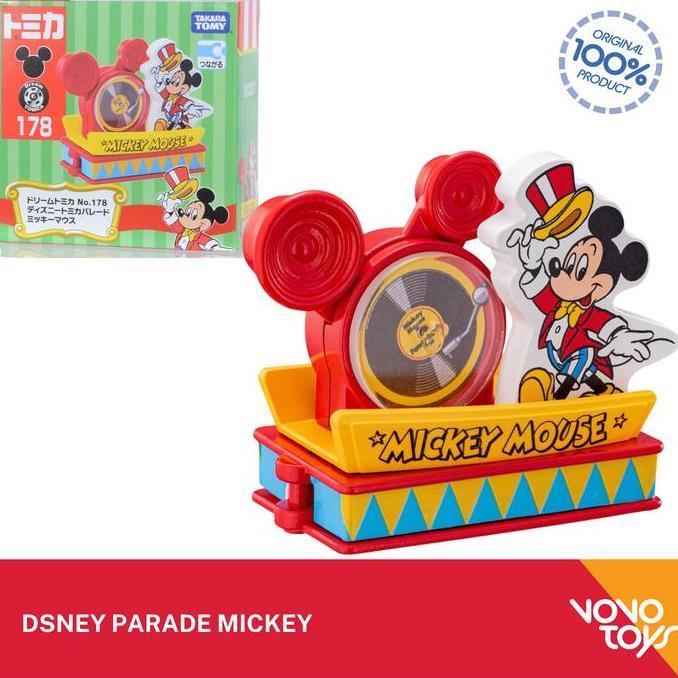 Tomica Dream 178 Tomica Disney Parade Mickey Mouse Takara Tomy