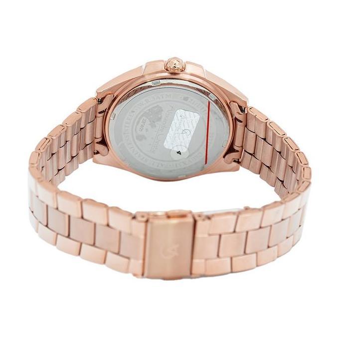 Jam Tangan Wanita AC Alexandre Christie 2977 Orinal Chronograph - Full Rosegold